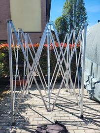 telaio gazebo 4x4mt