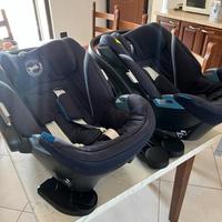 Ovetti Cybex Aton 5 Blue Navy + Adattatori Gazelle