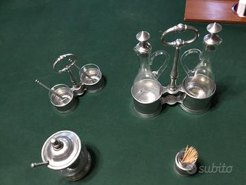 Set in peltro anni 50