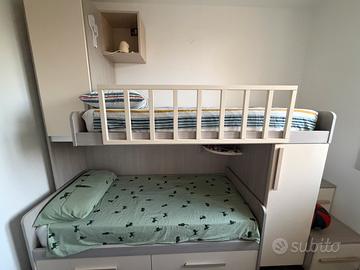 Cameretta Mami Bon - 2 letti a soppalco acq 2024