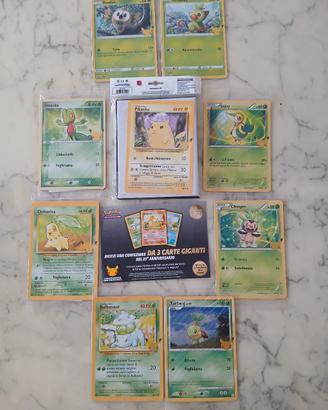 Lotto completo Carte Pokémon 25