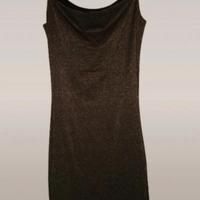 abito da sera Zalando verde con brillantini dorati