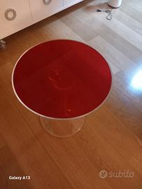 tavolino in plexiglas 