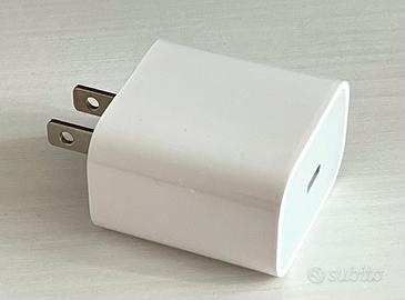 Caricabatterie USB C iPhone presa americana US 20W