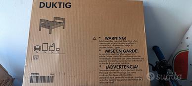 Lettino per bambole in legno Ikea