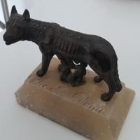 Fermacarte in onice Vintage Antico