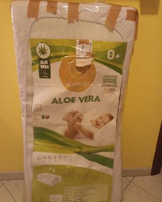 Materasso Lettino Bimbo Italbaby Aloe Vera 60x120