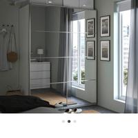 4 ante scorrevoli a specchio per mobile ikea pax 