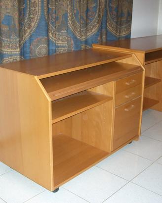 Scrivania ufficio/casa / porta computer / PC/legno