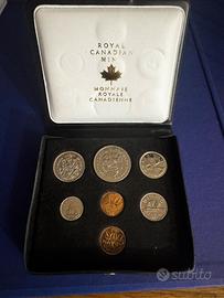 Set Completo 6 Monete Canada 1971 - R.C. Mint FDC