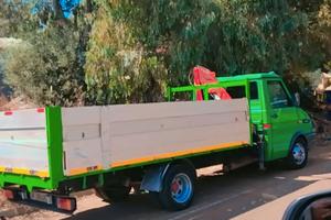 Iveco daily 35 12 cassone fisso con gru