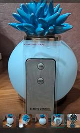 lampada led con telecomando 