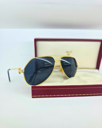 Cartier Vintage Vendome Louis Aviator Gold