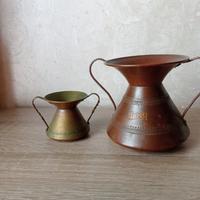 Coppia anforette in rame - Vintage