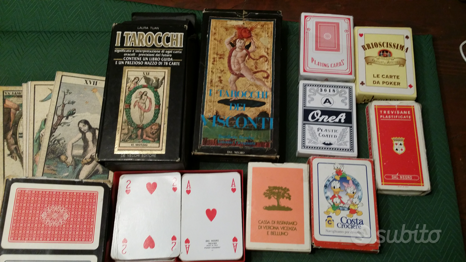 Carte da poker briscola e altre - Collezionismo In vendita a Verona