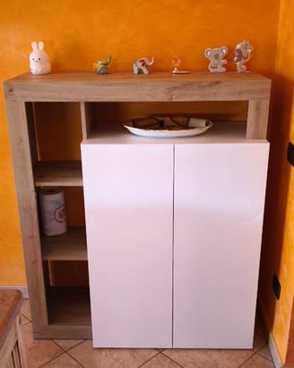Mobile Multiuso 2 Ante e 7 Vani 108 x 41p x 126h