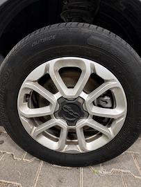 Cerchi originali Fiat 500X da 16” con pneumatici