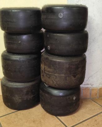 Set gomme kart Bridgestone nuove