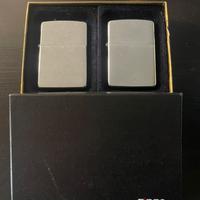 2 Accendini Zippo originali con cofanetto made usa