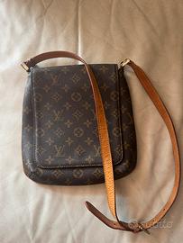 tracolla luois vuitton vintage musette