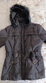 cappotto piumino invernale nero donna