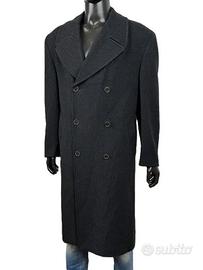 Moschino Cappotto Lana Doppiopetto Uomo Taglia 50
