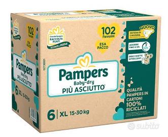 Pannolini mod. Pampers Baby Dry taglia 6