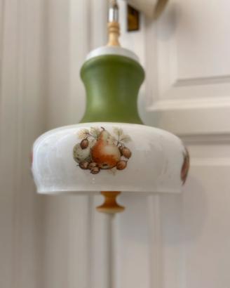 Lampadario vintage anni 60 da cucina
