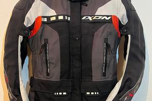 Giacca moto donna con paraschiena