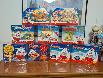 Collezione completa Presepi Kinder 1996 - 2006