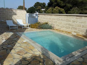 Villino con piscina a Torre Lapillo (Salento)