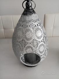 Coppia lanterne argento originali