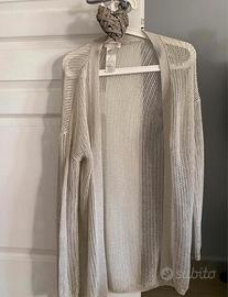 Maglia argento Falconeri