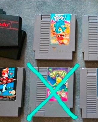 Lotto giochi NES (Nintendo Entertainment System)