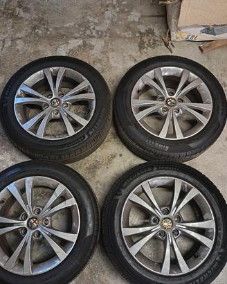 Cerchi 16 Alfa Romeo con gomme nuove