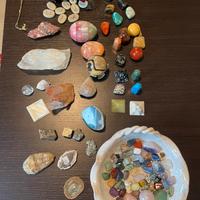 Pietre e fossili vari