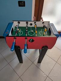 Mini calcetto balilla con gambe – funzionante