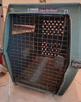 Trasportino petmate deluxe vari kennel grande