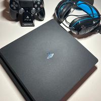 PS4 da 1T + 2 joystick + cuffie Beexcellent