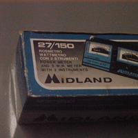 midland, alan , rosmetro  wattmetro,cb,radio,27mhz