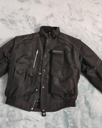 Giubbotto da moto unisex marca Brain misura S