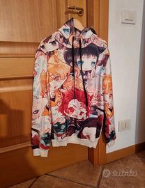 Felpa Manga con cappuccio, Tg L