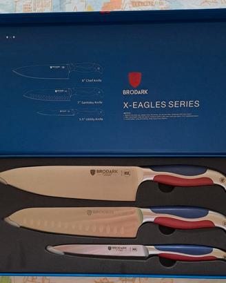 Set di 3 coltelli da cucina