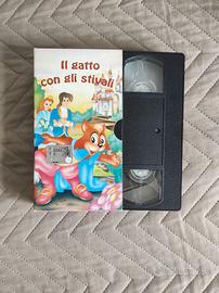 Il Gatto con gli Stivali Cassetta VHS