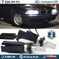 Lampade LED H7 per BMW Serie 7 E38 Luci Bianche