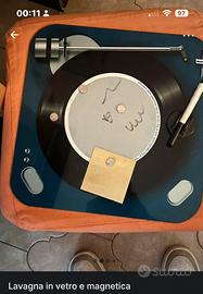 Lavagna in vetro calamamitata...da appendere