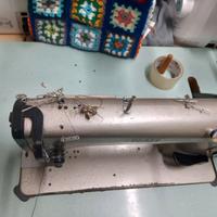 Machina da cucire e una taglia cucia professionale