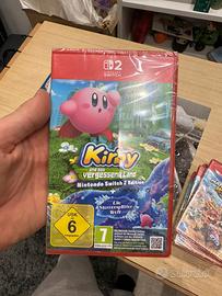 Kirby e la terra perduta switch 2