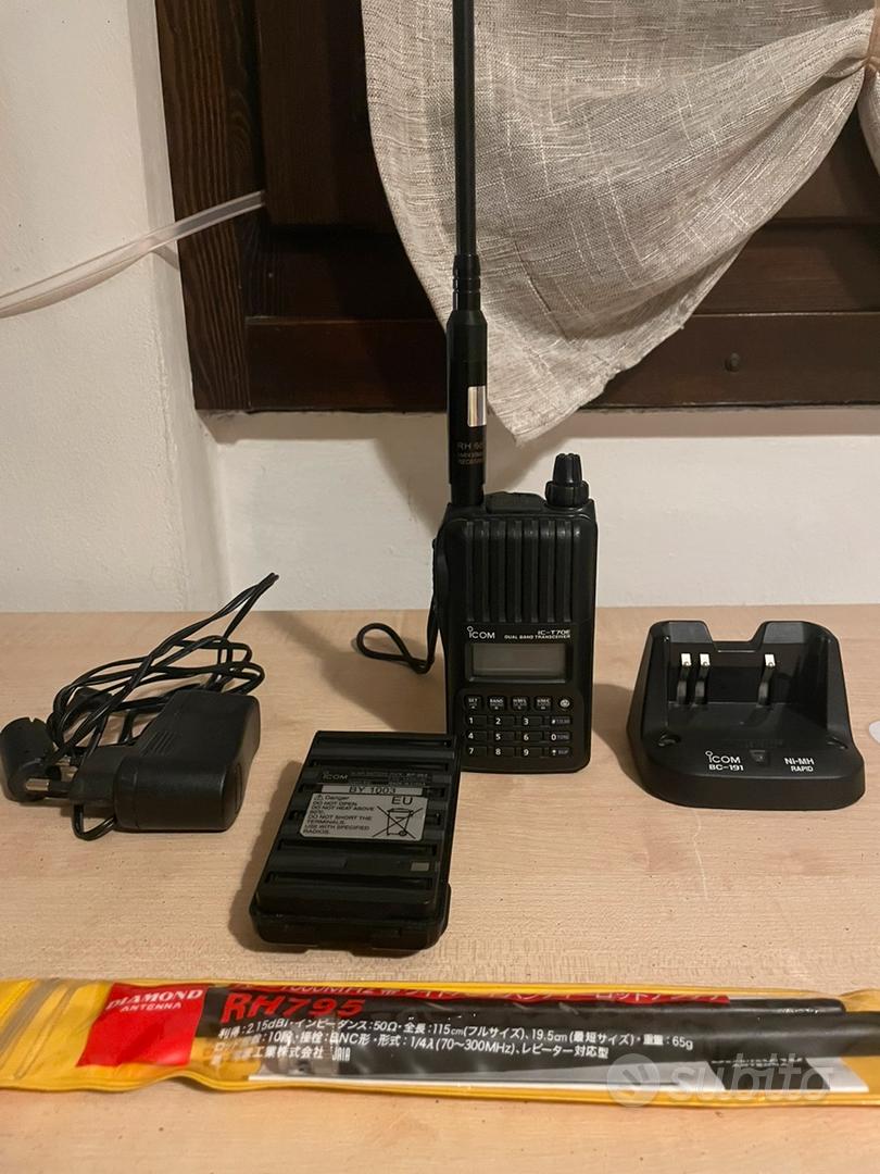 ICOM IC-H16T RTX Ricetrasmittente Portatile VHF Programmabile Civile Amatoriale 125971470665