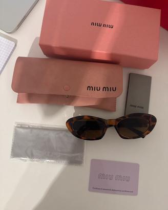 Occhiali miu miu